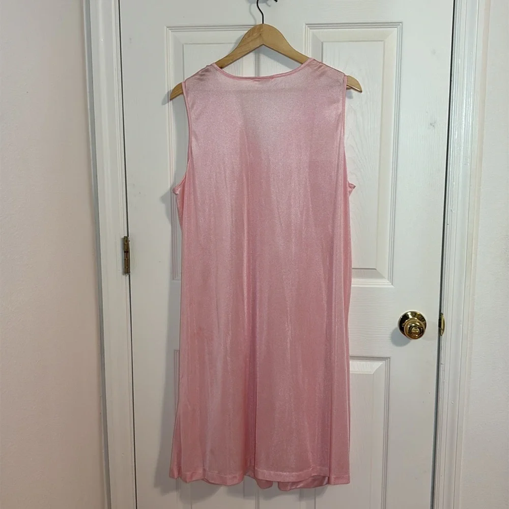 Komar Blush Pink Lace Chemise - Picture 5 of 5